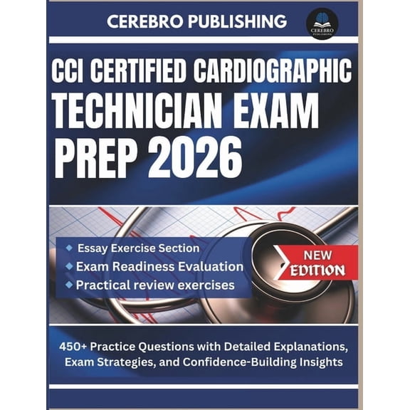 CCI Certified Cardiographic Technician Exam Prep 2026, (Paperback)