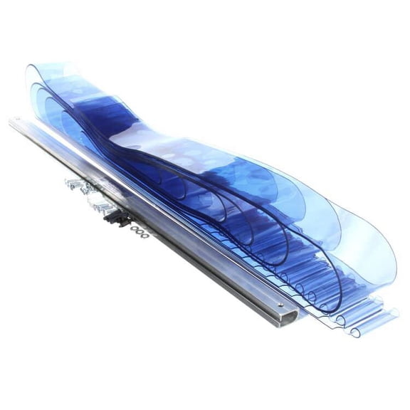 CCI Cool Curtain 8041-3784G Vinyl Strip Doors Cooler, 37" x 84"