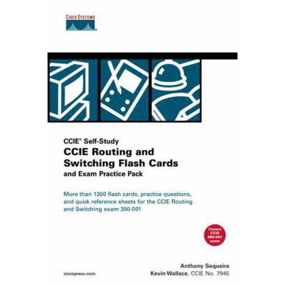 Pre-Owned CCIE Routing And Switching Flash Cards: And Exam Practice Pack (Paperback) 1587201291 9781587201295