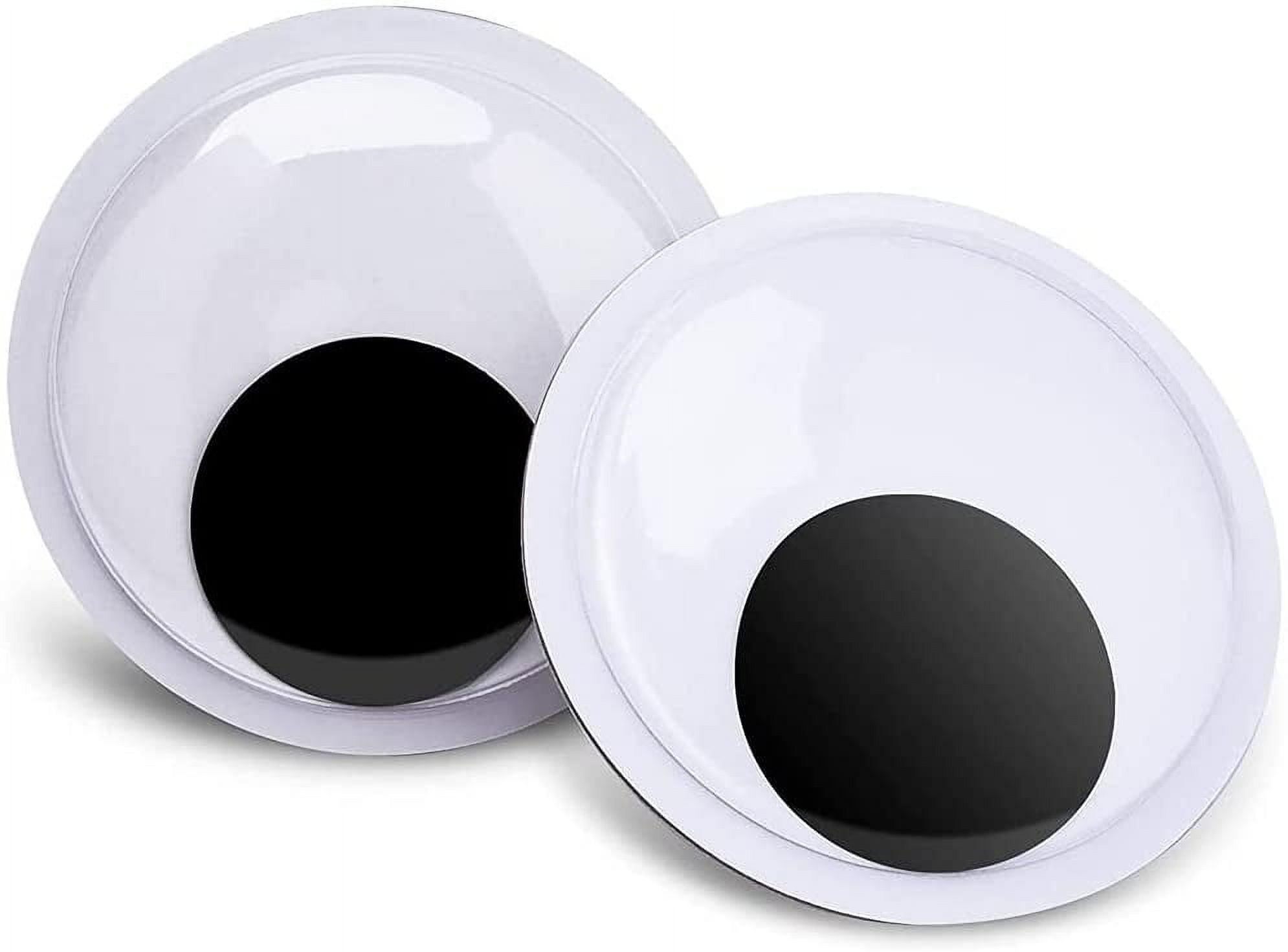 CCINEE 6 Inch Giant Wiggly Eyes with Self Adhesive for DIY Art Crafts
