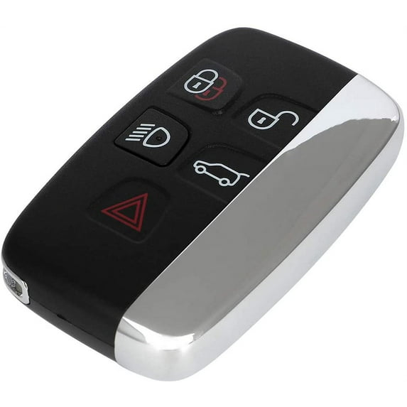 CCIYU 1 X Flip Key Fob Uncut Blade (SHELL CASE) 5 Buttons Replacement for Land Rover Range Rover Sport LR2 LR4 Evoque 2012 2013 2014 2015 2016 2017 with FCC: KOBJTF10A LR078921 LR050787