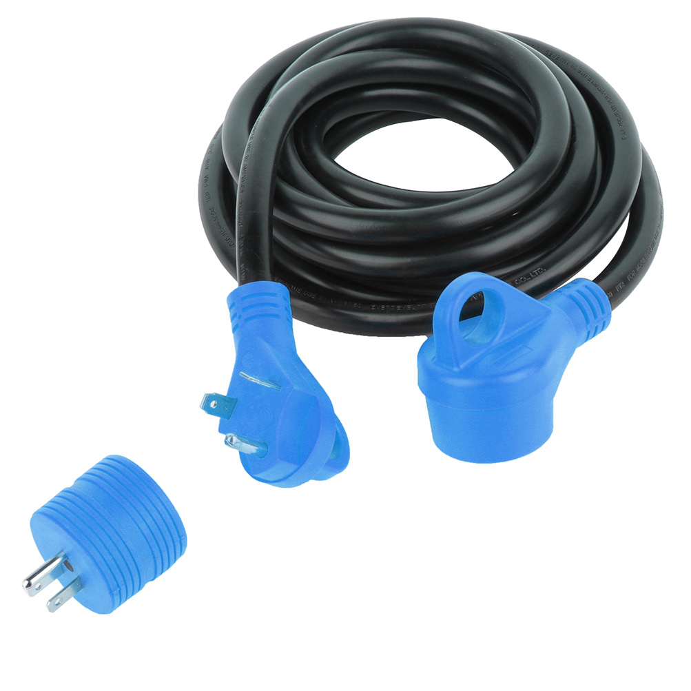 CCIYU 15Foot 30AMP RV Power Supply Cable Motorhome Extension Cord ...