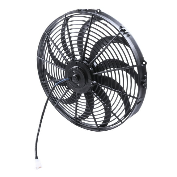 CCIYU 16"Inch Radiator Condenser Cooling Fan Assembly Kit Replacement fit for 97-18 Ford F-350 F-450 F-550 Super Duty