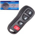 thumbnail image 1 of CCIYU 1PC 4 Buttons Keyless Entry Remote Fob + 1PC Lithium Battery Replacement for Nissan for Infiniti Series KBRASTU15, 1 of 7