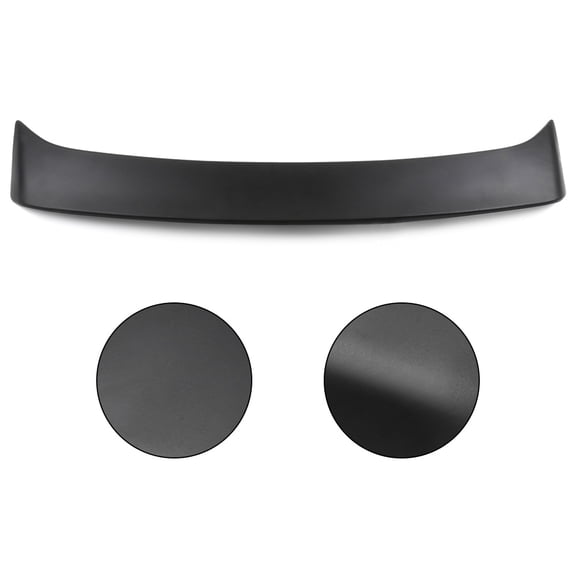 CCIYU 1PC Black ABS Rear Spoiler Wing with Tape for Toyota for Corolla 2003-2013