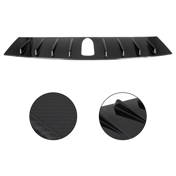 CCIYU 1PC Black Carbon Fiber Rear Spoiler Wing for Subaru for WRX 2015-2021 for Subaru for WRX STI 2015-2021