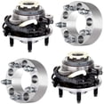 thumbnail image 1 of CCIYU 2" 5x114.3 wheel spacers 5 LUG+Wheel Hub Bearing Assembly New Premium Bearing and Hub Assembly Front 5 Lugs W/ABS for Ford for Mazda 1998-2000 Compatible with 515027, 1 of 6