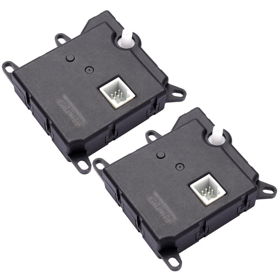 CCIYU 2 Pack Air Door Actuator A/C HAVC Heater Blend Door Actuator Temperature for 98-11 for Ford 90-94 for Ford 90-92 for Lincoln 98-11 for Mercury 90-94 for Mercury XW7H 19E616-BA