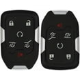 thumbnail image 1 of CCIYU 2 X Flip Key Fob Uncut Blade (SHELL CASE) 6 Buttons Replacement for Suburban for Tahoe for GMC Yukon XL HYQ1AA with FCC: 1551A-1AA 13508280 13580804 22984995 HYQ1AA 13580802 13580802 5922084, 1 of 7