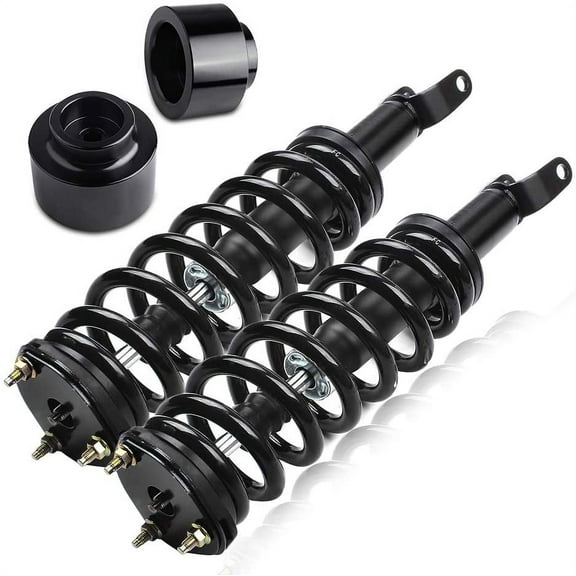 CCIYU 2" rear leveling Lift Kit+Complete Strut Assembly Shock Absorber for 2009-2015 for Dodge Ram 1500,2011 2012 2013 2014 for Ram 1500