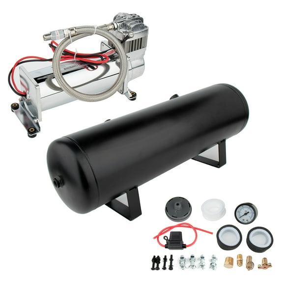 CCIYU 200 PSI Air Compressor 3 Gal Air Tank Replacement for Train Car Truck Boat RV