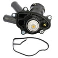 thumbnail image 1 of CCIYU 2712000315 Engine Coolant Thermostat Housing Cover Water Outlet Thermostat Housing Kit Replacement fit for Mercedes-Benz C250 2012-2015, for Mercedes-Benz SLK250 2012-2015, 1 of 5