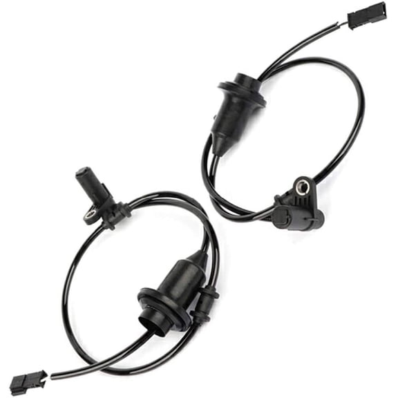 CCIYU 2PCS ABS Wheel Right+Rear ABS Sensor ALS374 2205400517 SU12488 fit for 2002 for Mercedes-Benz CL230, 2000-2005 for Mercedes-Benz CL500, 2001-2006 for Mercedes-Benz CL55 AMG, 2002 CL200