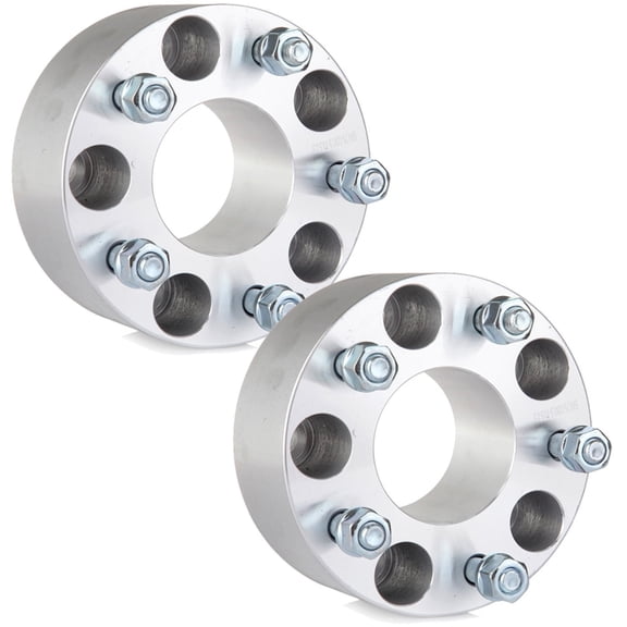 CCIYU 2Pc 2.5" inch 5x4.75 to 5x4.75 Hubcentric Wheel Spacers 12x1.5 Studs 70.5MM CB fit for Chevrolet 1980-1985 for Buick Riviera for Cadillac Eldorado for Pontiac Phoenix