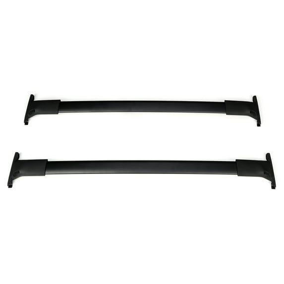 CCIYU 2Pcs Black Aluminum Roof Rack Cross Bar Car Top Luggage Carrier Rails Fit for Ford Escape 2013-2019 Max Load up to 150LBS