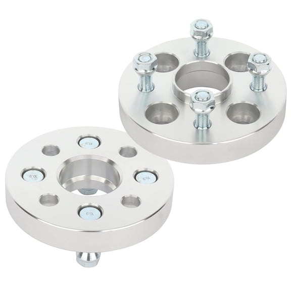 CCIYU 2set 1" 25mm 4x100 to 4x100 Bolt On 12x1.5 Studs 54.1mm CB Hubcentric Wheel spacers 4 Lug Appropriate for Toyota Paseo Celica for Scion xA xB for Mazda 323 Fits select: 2001-2009 TOYOTA PRIUS