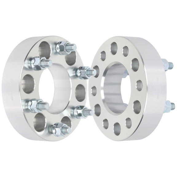 CCIYU 2x 6x5 12x1.5 78.3 1.5" Wheel Spacers adapters fits for Chevrolet Trailblazer for Chevrolet SSR for GMC Envoy Fits select: 2004-2008 CHEVROLET TRAILBLAZER LS/LT, 2004-2007 BUICK RAINIER CXL