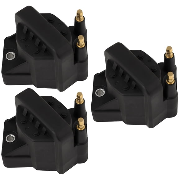 CCIYU 3 Ignition Coils, Manual *1 for Chevy for Impala 2000-2005 for Isuzu for Hombre 1996-2000 C849 DR39 5C1058 E530C D555 D545 D576 C1235 5C1058 10467067 10468391