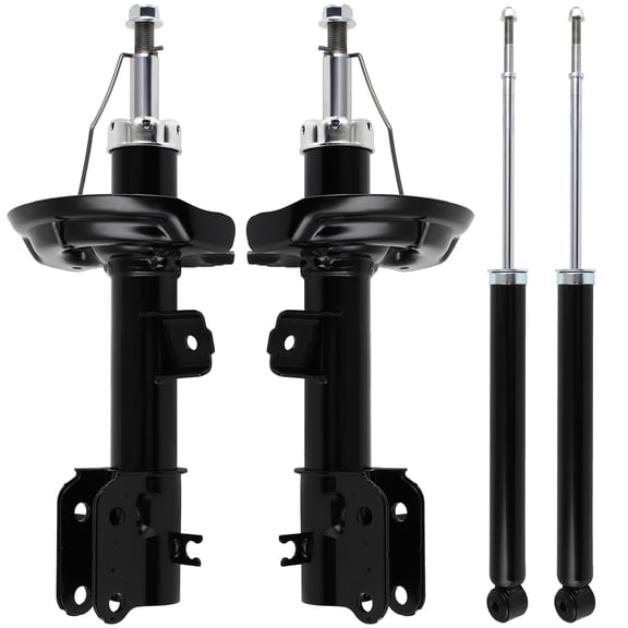 CCIYU 4 PCS Front Rear Shock Absorbers(shocks ONLY,NO rubber buffer,strut mount and coil spring) for Chevy for Spark 2013-2015 3330089 73019 3330090 73020 348036 5537