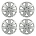 thumbnail image 1 of CCIYU 4-Pack Full Hub Cap PP Silver 16" Rim HubCap Wheel Skin Cover Caps Covers Universal Replacement Snap On, 1 of 5