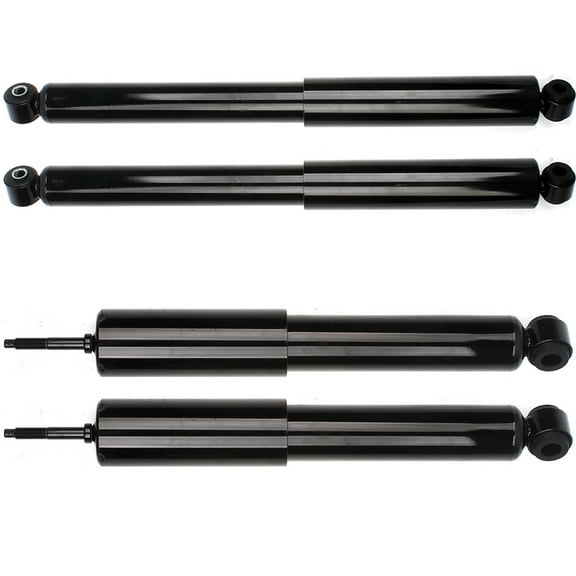 CCIYU 4 x Front Rear Struts Shock Absorbers Fit for 1990-1997 for Ford for Ranger,1994 1995 1996 1997 for Mazda B2300/B3000,1994 1995 1996 for Mazda B4000 344268 344396 37015 32237