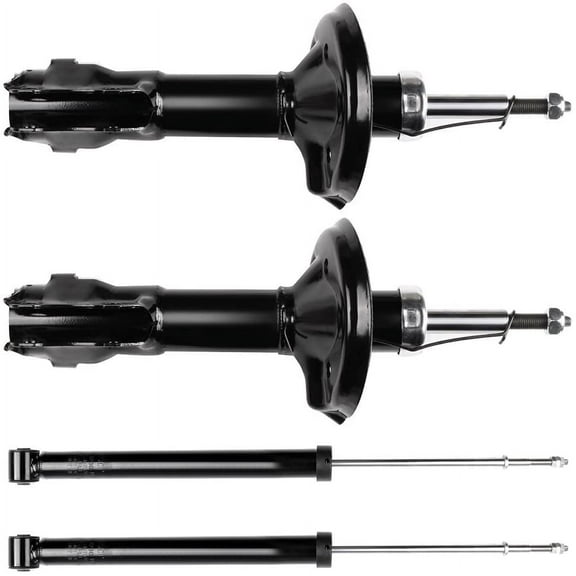 CCIYU 4 x Front Rear Struts Shock Absorbers Fit for 1995 1996 1997 1998 1999 2000 2001 2002 for VW Type 1 for Cabrio,1990 1991 1992 1993 1994 for VW Type 1 for Corrado