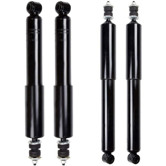 CCIYU 4 x Front Rear Struts Shock Absorbers Fit for 2003 2004 2005 for Ford for E-150/for E-150 Club Wagon,1992-2002 for Ford for E-150 Econoline/for E-150 Econoline Club Wagon 344388 34796 34759