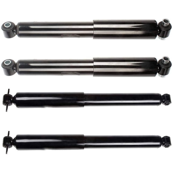 CCIYU 4 x Front Rear Struts Shock Absorbers Fit for Chevy K1500 Suburban/for Chevy K2500 Suburban/for Chevy Tahoe,for GMC K1500 Suburban/for GMC K2500 Suburban/for GMC Yukon 344266 37130 37086