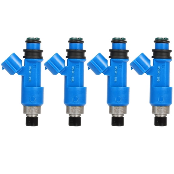CCIYU 4Pcs Fuel Injector Suitable With 2006-2013 for Subaru Forester,2006-2013 for Subaru Impreza,2007-2012 for Subaru Legacy,2007-2009 for Subaru Outback FJ1103 Automotive Engine OEM Part 12 Holes