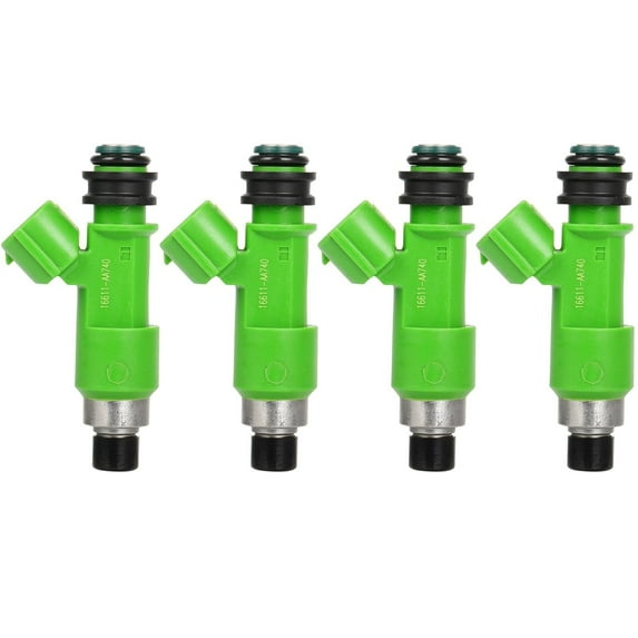 CCIYU 4Pcs Fuel Injector Suitable With 2010-2013 for Subaru Legacy,2010-2013 for Subaru Outback,2008-2014 for Subaru Tribeca FJ1079,16611-AA740 Automotive Engine OEM Part 12 Holes