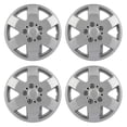 thumbnail image 1 of CCIYU 4pcs 15" Full Hub Cap Silver Rim HubCap Wheel Skin Cover Caps Covers Universal Replacement Snap On, 1 of 5