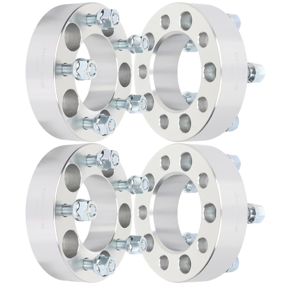 CCIYU 4pcs 5x4.5 12x1.5 82.5 1.5" Wheel Spacers fit for Hyundai Veloster for Chrysler Sebring for Hyundai Tucson Fits select: 2010-2012 FORD FUSION SE, 2007-2011 MAZDA 3 I