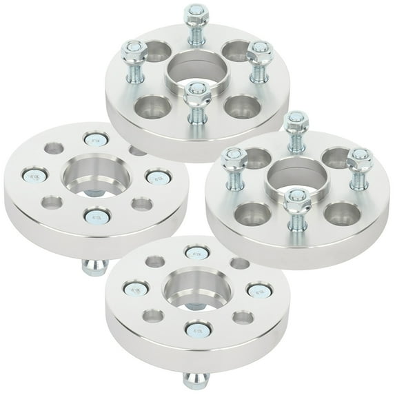 CCIYU 4set 1" 25mm 4x100 to 4x100 Bolt On 12x1.5 Studs 54.1mm CB Hubcentric Wheel spacers 4 Lug Appropriate for Toyota Paseo Celica for Scion xA xB for Mazda 323 Fits select: 2001-2009 TOYOTA PRIUS
