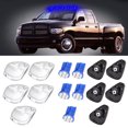 thumbnail image 1 of CCIYU 5 Pack Clear Cab Marker Clearance Light + Blue T10 8-3020-SMD LED bulbs w/Bases Replacement fit for Replacement fit for Ford E-150 E-250 F-250 F-350 F-450 Super Duty, 1 of 5