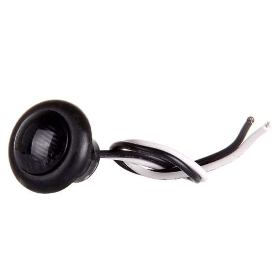 CCIYU 50 pcs Red 3/4 Inch LED Bullet Light Truck Trailer Clearance Lamp Boat SUV ATV Bike Trailer Marine Round Side Marker Light