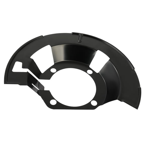 CCIYU 5015129AA Brake Dust Shield Front Left Fit For Dodge For Ram 2500 2000-2002,For Dodge For Ram 3500 2000-2002, Black Brake backing plate 1PC