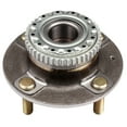 thumbnail image 1 of CCIYU 512195 Wheel Hub and Bearing Assembly Replacement Fit For Hyundai Elantra For Kia Spectra ABS Wheel Hubs has ABS with Tone Ring Sensor 4 Lugs (1) Fits select: 2006 KIA SPECTRA LX/EX, 1 of 4