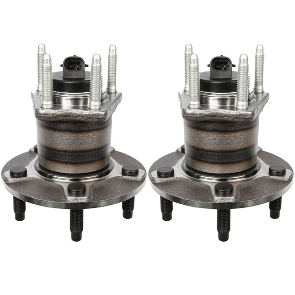 CCIYU 512285 Wheel Hub and Bearing Assembly Replacement for fit 2004-2005 Chevrolet Classic,2009-2010 Chevrolet Cobalt,2008-2009 Chevrolet HHR,2004-2012 Chevrolet Malibu Wheel Hubs with ABS 5 Lugs (2)