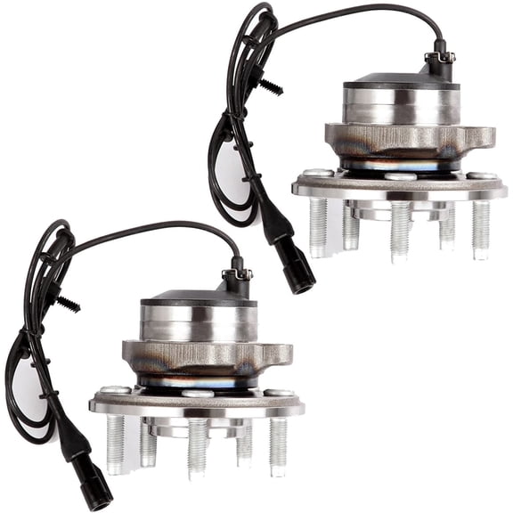 CCIYU 513169 Wheel Hub and Bearing Assembly Replacement Fit For Jaguar S-Type Naturally Aspirated Front Wheel Hubs with ABS (2) Fits select: 2004 JAGUAR XJ8, 2009 JAGUAR XF PREMIUM LUXURY