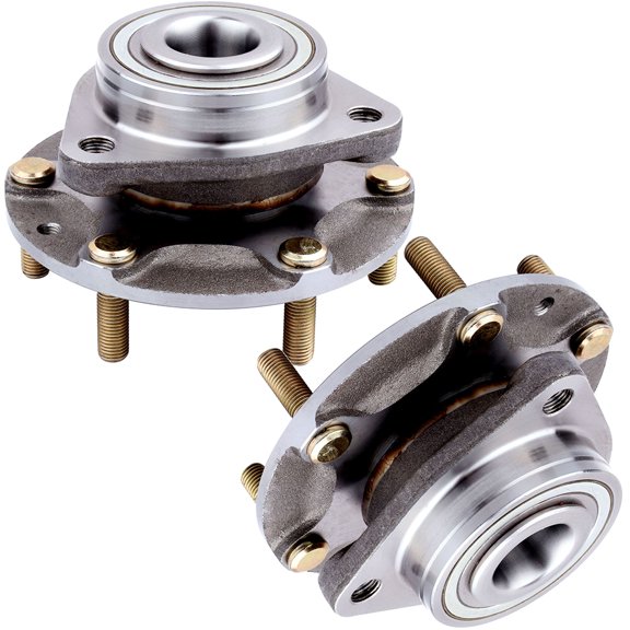 CCIYU 515090 Wheel Hub and Bearing Assembly Replacement For fit 2007-2010 For Hyundai Entourage,2006-2011 c Front Wheel Hubs 6 Lugs (2)