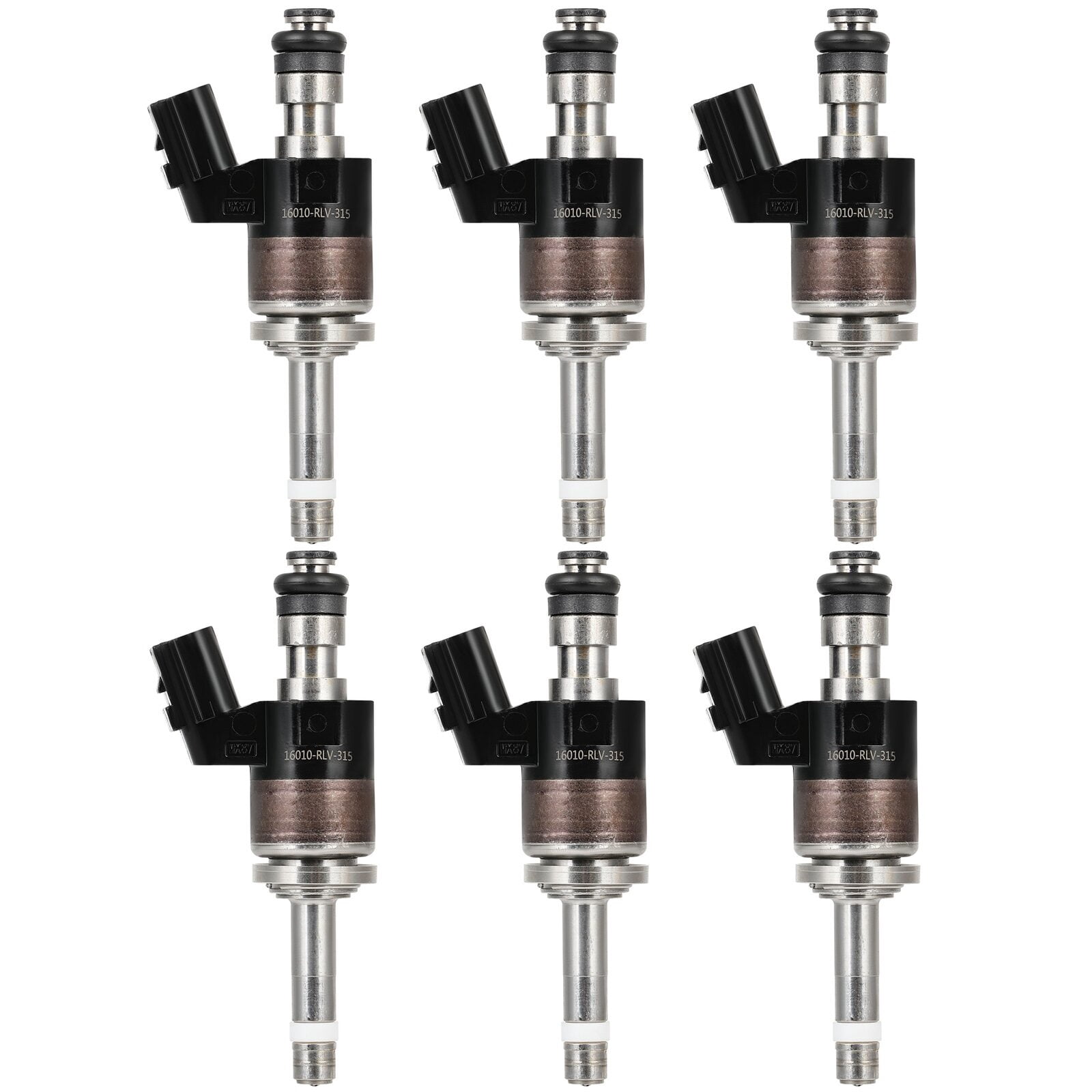 CCIYU 6 Holes 6Pcs Fuel Injector Suitable With 2018-2019 for Honda Odyssey,2016-2020 for Honda Pilot,2017-2019 for Honda Ridgeline FJ1372 / 16010-RLV-315 OEM Part