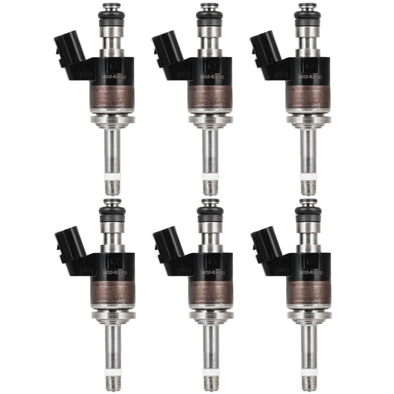 CCIYU 6 Holes 6Pcs Fuel Injector Suitable With 2018-2019 for Honda Odyssey,2016-2020 for Honda Pilot,2017-2019 for Honda Ridgeline FJ1372 / 16010-RLV-315 OEM Part