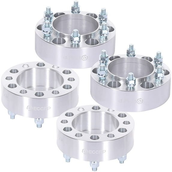 CCIYU 6 lug 4x 50mm wheel spacers 2 inch 6x5.5 to 6x5.5 12x1.5 106mm compatible with for Toyota Tacom for Toyota Pickup for Toyota Tundra