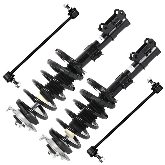 CCIYU 8 pcs Front Strut and Spring shock Assembly 11485 11486 K80501 for 2003-2014 for Volvo XC90