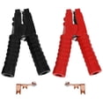 thumbnail image 1 of CCIYU 800 AMP Heavy Duty Pure Copper Jumper Cables Boost Clamp Car Battery Charger Clamps 2 PCS Heavy Duty Jumper Clamps, 1 of 5