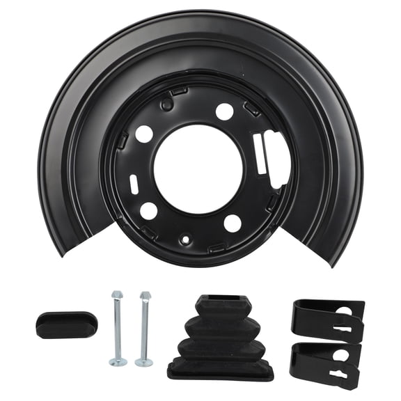 CCIYU 924-224 Brake Dust Shield 1PC Rear Left & Right Compatible For Ford For Excursion 2000-2005,For Ford For F-250 Super Duty 1999-2010,For Ford For F-350 2008-2009 2011-2012