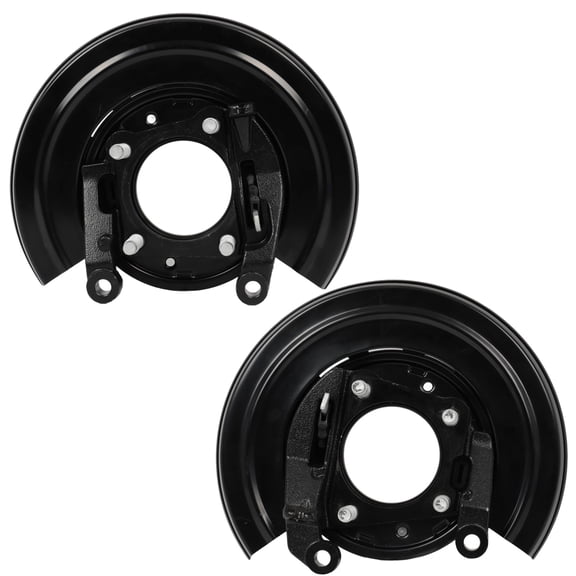 CCIYU 926-272 926-273 Brake Dust Shield 2PCS Rear Left & Right Compatible For Ford For F-250 Super Duty 2005-2010,For Ford For F-450 Super Duty 2011-2012