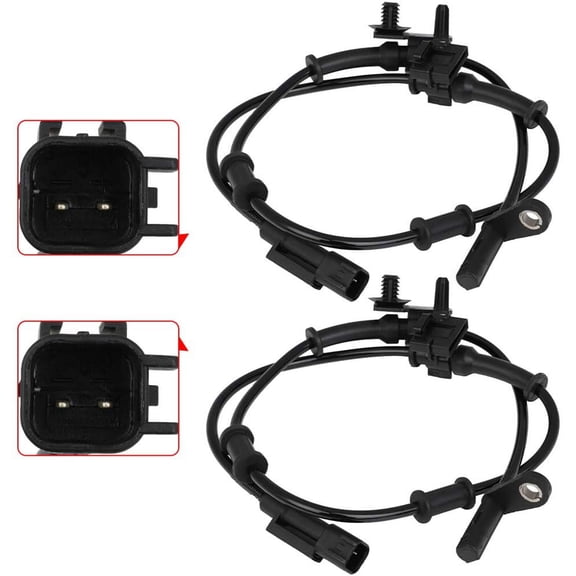 CCIYU ABS Speed Sensor, 2PCS Front&Left&Right ALS2248 ABS Sensor Fit for 2011 2013-2014 for Dodge Charger 2011-2014 for Chrysler 300