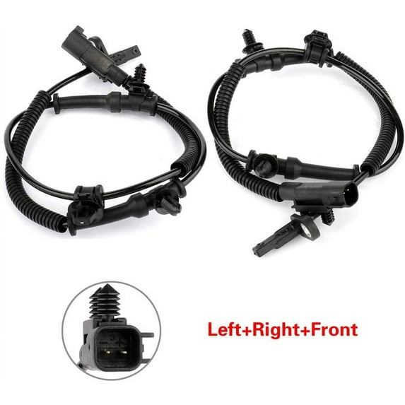 CCIYU ABS Speed Sensor,2PCS Left Right Rear ALS2382 ABS Sensor Fit for 2012 2013 2014 2015 2016 2017 for Dodge Grand Caravan