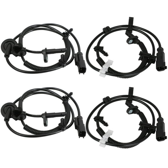 CCIYU ABS Speed Sensor,4PCS Left&Right&Front&Rear ALS1754 ALS2039 ABS Sensor Fit for 2009-2016 for Chevrolet Traverse 2007-2016 for GMC Acadia 2008-2016 for Buick Enclave